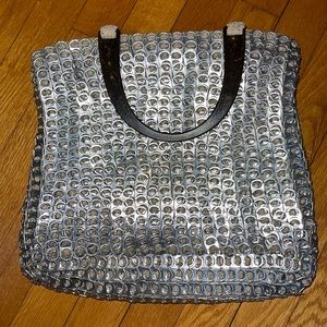 Unique tab top purse